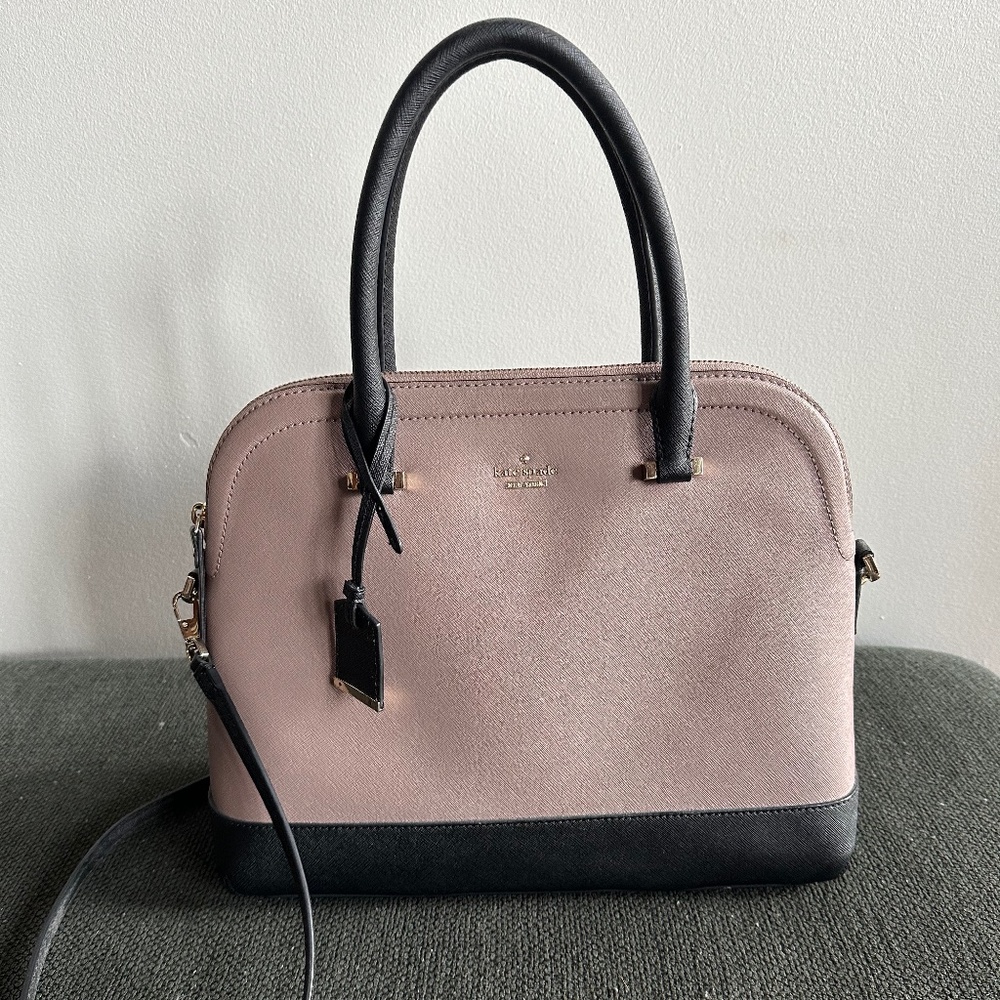 Kate Spade Black and Mauve Purse